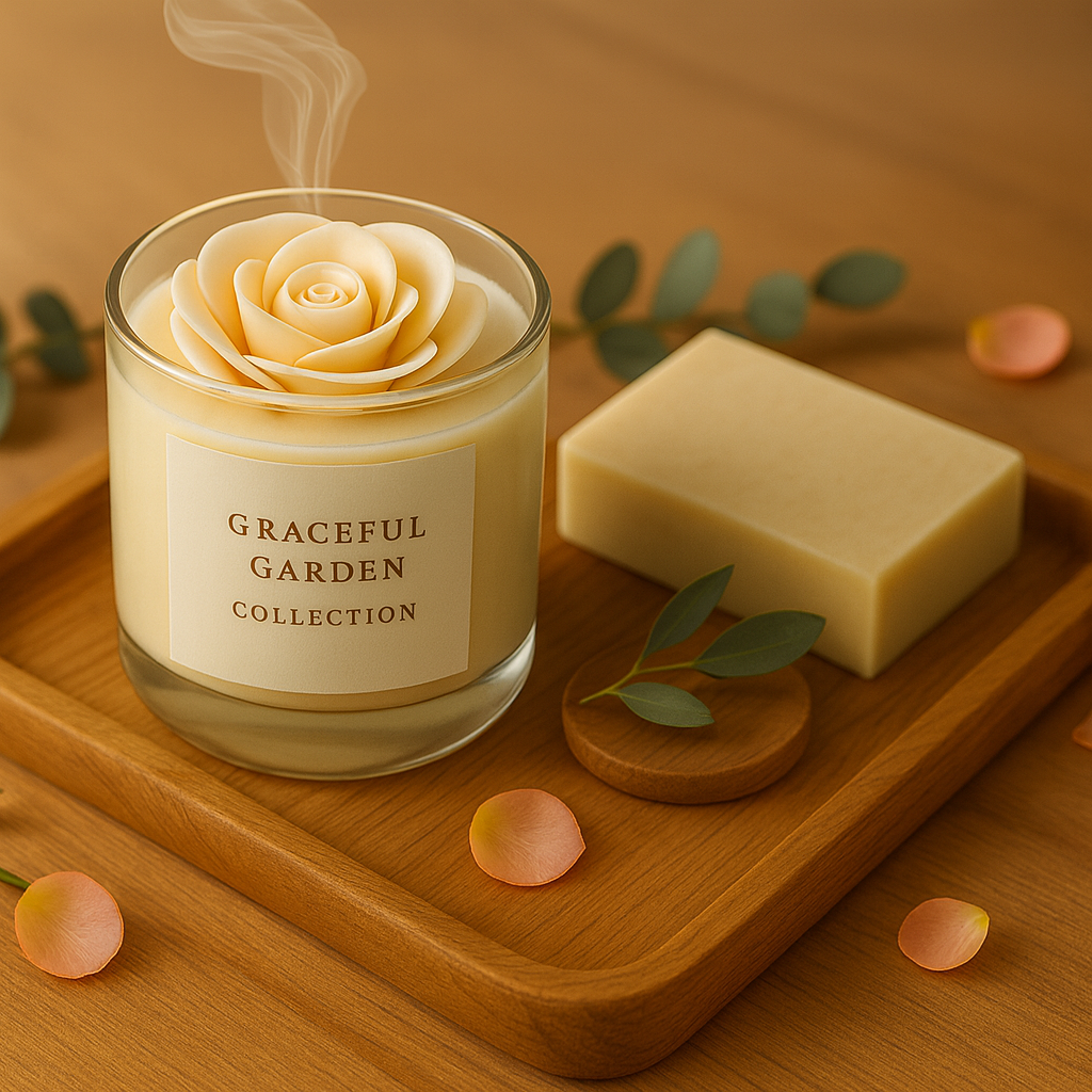 Flower Top Candle