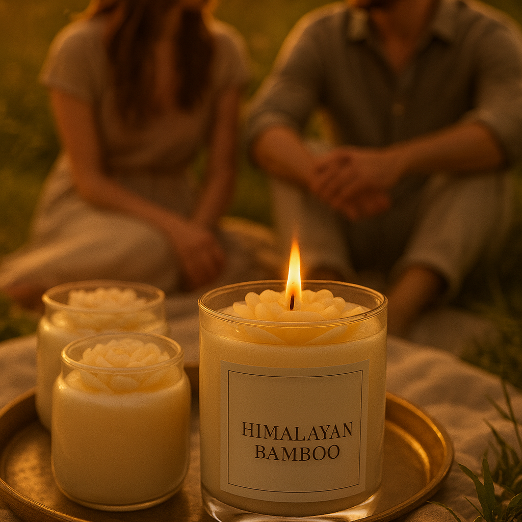 Flower Top Candle